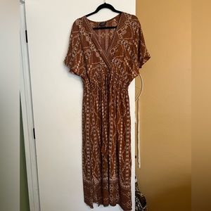 Angie Maxi Dress 🤎